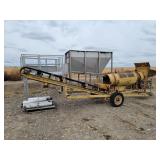 Gold Trommel w/ Hopper Feeder, 2 Catwalks/ Rollers