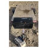 Utility Trailer w/ Removable Tongue and Toolbox