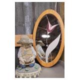 Garden Statue / Tulip Mirror