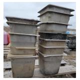 13 - Stainless Food Bins