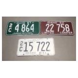 Vintage 1952, 1954 & 