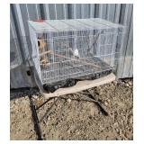 Bird Cage &  Folding Table