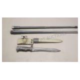 2 Gun Barrels & Bayonet