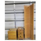 Night Stand, Side Table & BiFold Door