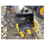Mini Excavator 40 CM Toothed Bucket