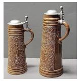 2-- German Beer Steins