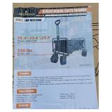 330 lb Folding Wagon Cart