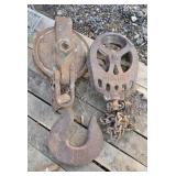 2-- Vintage Pulleys