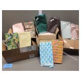 5 Boxes of Cotton Fabric