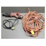 Rotohammer & Extension Cord in Tote