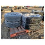 4 - Michelin 265/65 R18 Tires w/Wheels (Toyota)