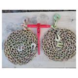 9200 lb Ratchet Binder w/ 2 Chains