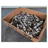 Flat Box of Sockets - Variety of sizes