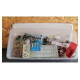 Tote of Fishing Gear