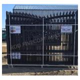 7 ft X 20 ft Metal Driveway Gate