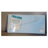 Blue Storage Ottoman (Foldable) - New in Plastic