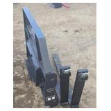 Mini Skid Steer Pallet Fork Frame