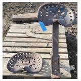 2-- Vintage Tractor Seats