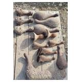 Vintage Decorative Wood Stove Parts