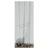 Crawdad Trap/ Four Fishing Poles