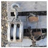 Antique Logger Boot Crocs & Pulley