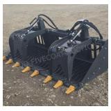 72" Rock Grapple Bucket
