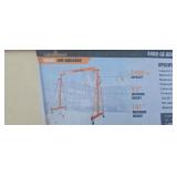 4400 lb Adjustable Height All Steel Gantry Crane