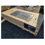 23 ft X 22 ft Double Garage Metal Shed