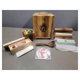 Masahiro Sharpening Kit in Storage Box with DVD
