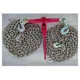 5400 lb Ratchet Binder w/ 2 Chains