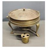 Vintage Nader Factory .Copper Chafing Dish