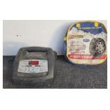 Schumcaher Battery Charger w/ Tire Chains