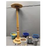 Plant Stand & Pots