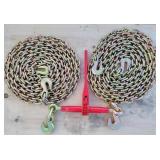 9200 lb Ratchet Binder w/ 2 Chains