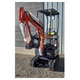 2026 CFG Model MX15RX Mini Excavator