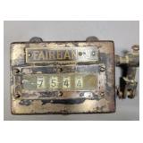 Vintage Fairbanks Mechanical Counter