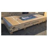 20 ft X 12 ft Livestock Metal Shed