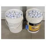 2-- Buckets of Golf Balls