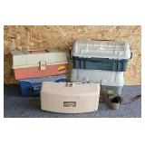 5 - Empty Tackle Boxes