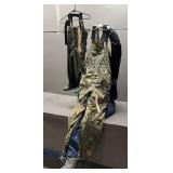 Camo Coveralls w/ Rubber Waders