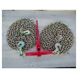 5400 lb Ratchet Binder w/ 2 Chains