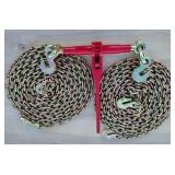 5400 lb Ratchet Binder w/ 2 Chains