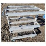 Rolling Shelving Rack