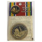 1941-1945 World War II Veteran Engravable Coin