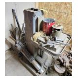 Leland Gifford Drill Press w/ Variety of Scrap