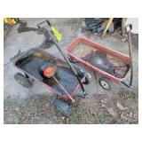 2 - Vintage Radio Flyer Wagons