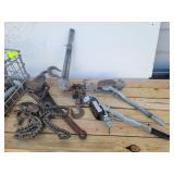 Crate of Come-a-Longs, Chain Hoist