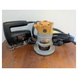 Black & Decker Electric Jig Saw & Deluxe Router