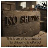 No Shipping for this Auction