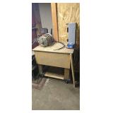 Rolling CART and GE 3 Phase 5HP Electric Motor